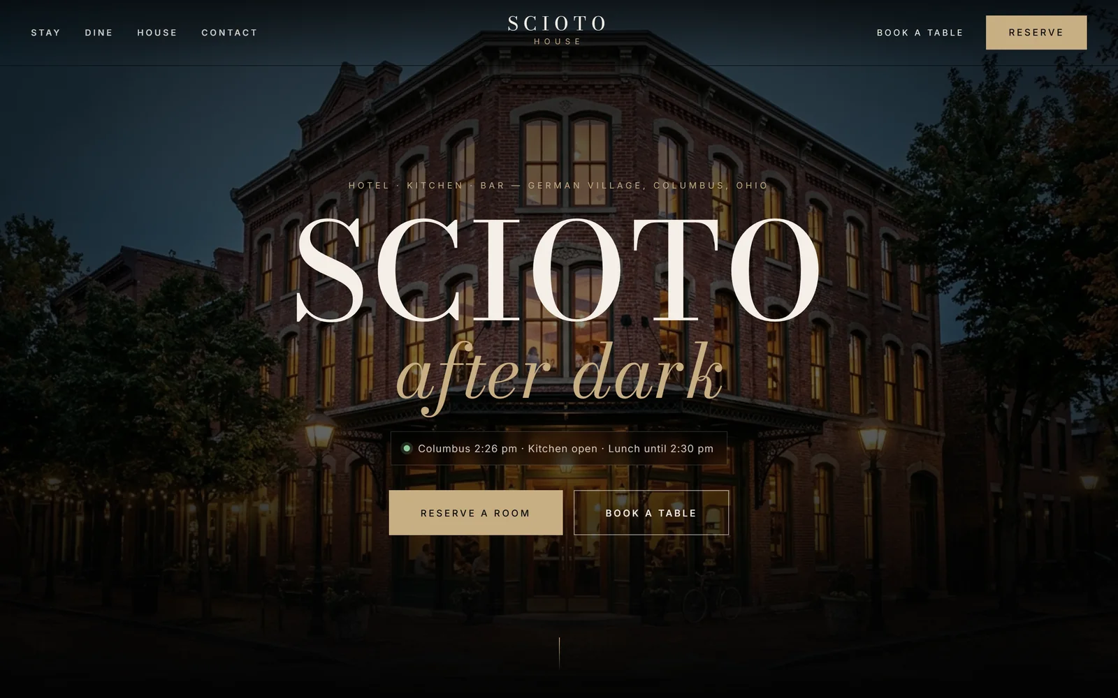 Noir: After-dark luxury, champagne on black